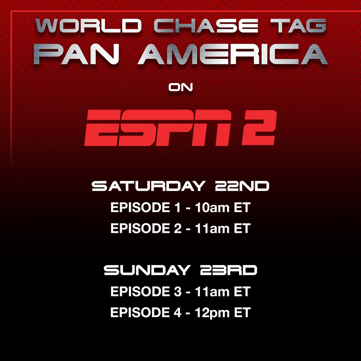 WORLD CHASE TAG™ tweet media