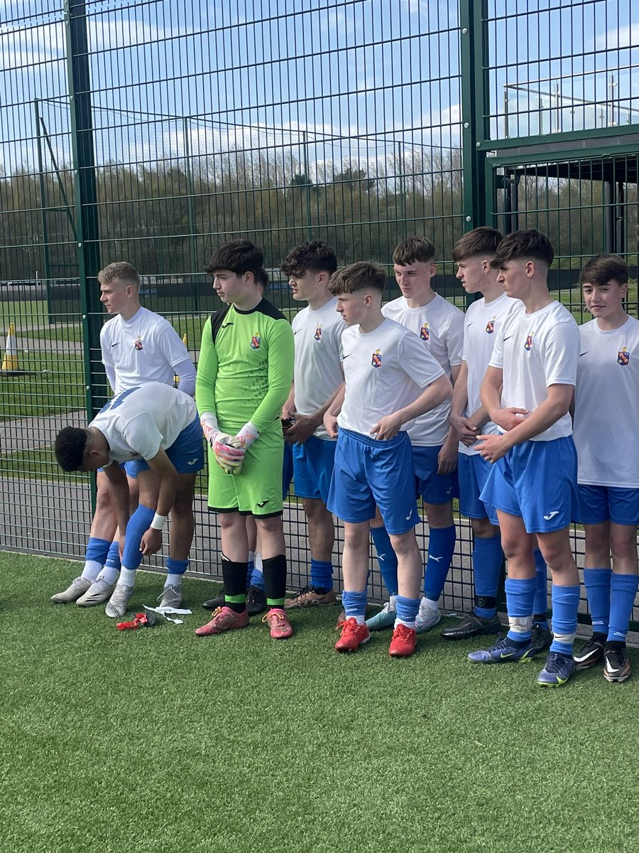 StPetersPhysEd's tweet photo. End of an era. Year 11 boys ending their school days with a wonderful victory beating Coleshill in the Birmingham cup. Well done boys 👏🏻👏🏻👏🏻 https://t.co/cpUNwSUEk8