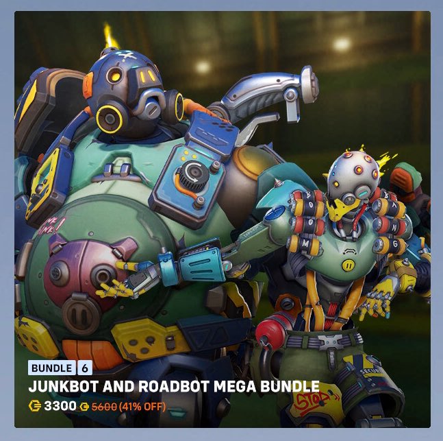 JoystickOW's tweet photo. 🎁 GIVEAWAY FOR JUNKBOT AND ROADBOT MEGA BUNDLE IN #Overwatch2 🎁

JOIN THE #giveaway HERE:

1️⃣ FOLLOW: @JoystickOW
2️⃣ LIKE + RETWEET
3️⃣ TAG A FRIEND

❤️ GOOD LUCK &amp; HAVE FUN!!! ❤️ https://t.co/R7dIo0L5vz