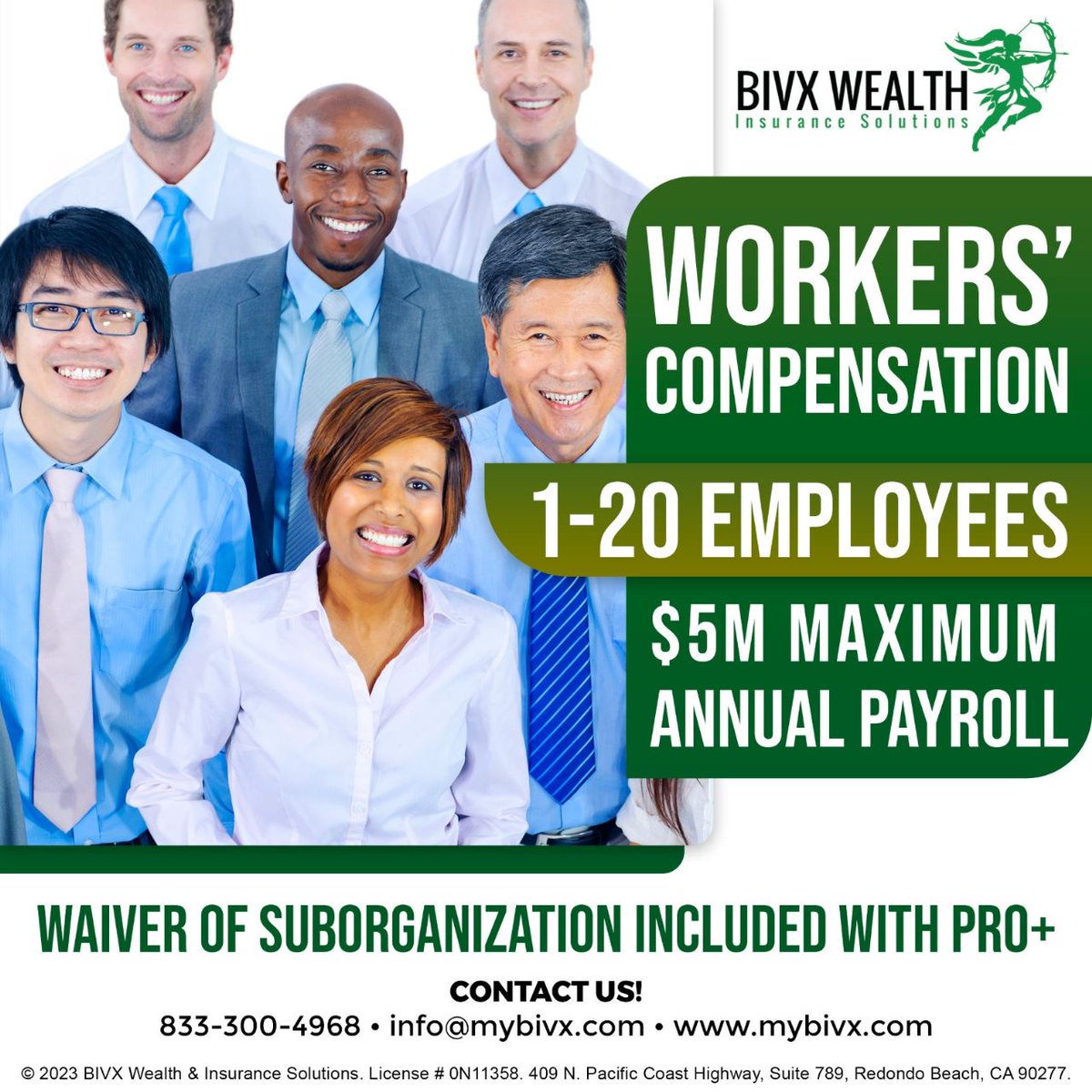 mybivx's tweet photo. Business owners know your rights and be protected!
Call BIVX today at 833-300-4968 or email us at info@mybivx.com
#BIVX #WorkersCompensation #Insurance #Security #ProtectingEmployees https://t.co/i3PpmoDso8