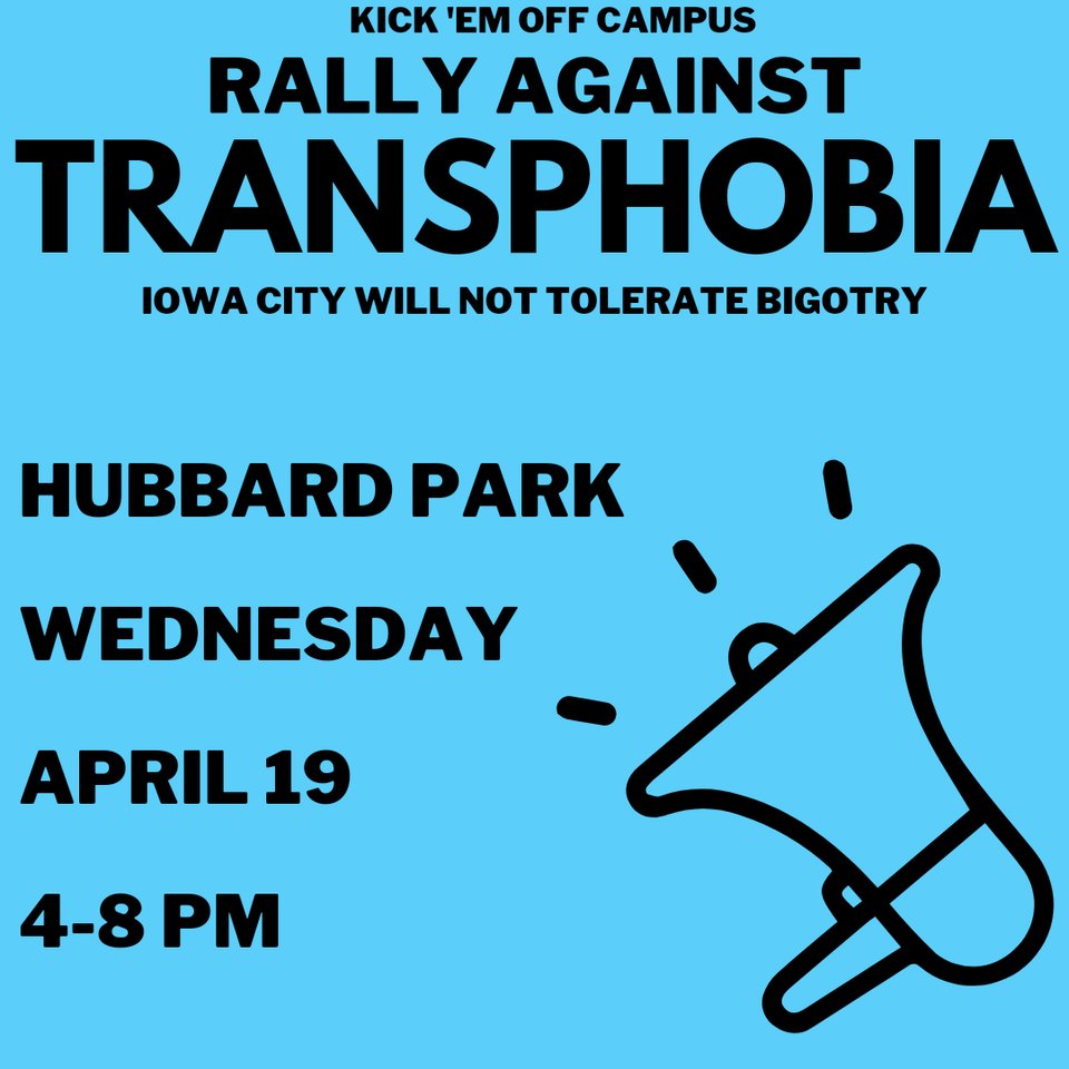 iowaydsa's tweet photo. Huge solidarity celebration for trans lives, don't miss it! https://t.co/WxhLby3Mn4