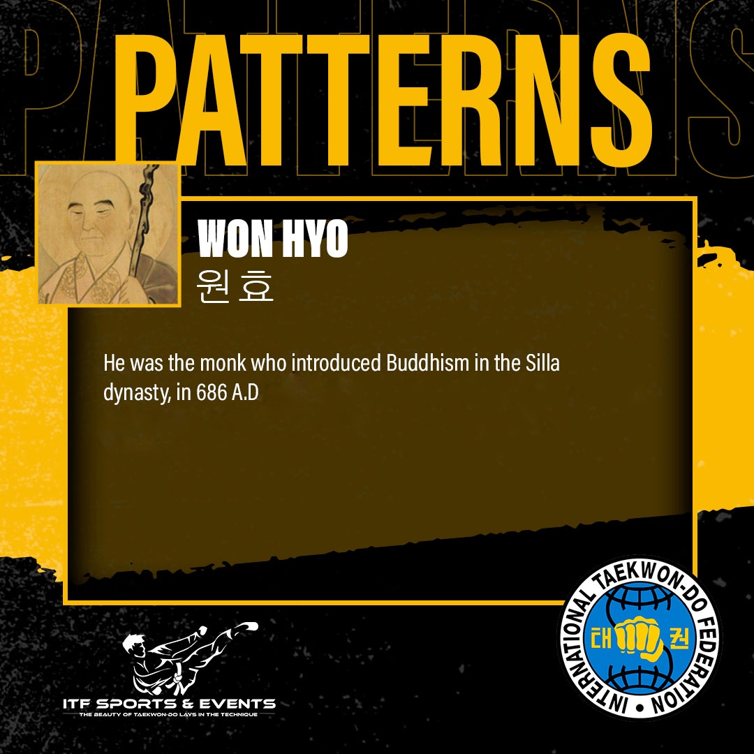 itfsportsok's tweet photo. #patterns | Won Hyo 원효

🥋 The Won Hyo Tul has 28 movements. Its name represents the monk Wonhyo Daisa who introduced Buddhism to the Silla dynasty in 686 AD.

#wonhyo #taekwondopatterns #itfsports #wearetaekwondo #wearetaekwondoitf #choijunghwa #choihonghi #taekwondo https://t.co/cWSHX5WVGa