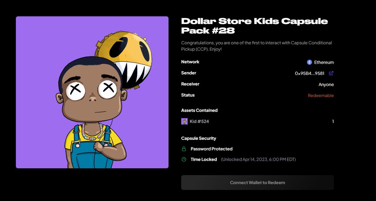 This week we are gifting a <a href="/DollarStoreKids/">Dollar Store Kids</a> NFT to the community.

All you need to do is answer the following question correctly, like and RT!

What was the exact date that the Bitcoin whitepaper was released?  

Good luck everybody!

View the NFT below: 
app.capsulenft.com/redeem/28