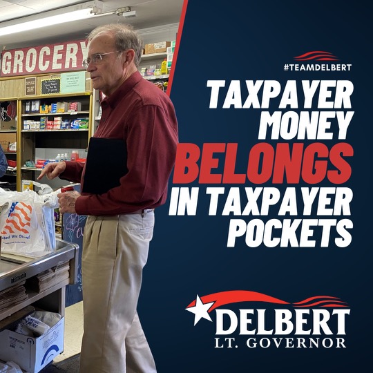 This year, Mississippians will begin to see savings from the largest tax cut in Mississippi history. Lower taxes on working people = more resources for family budgets and better economic results. #TeamDelbert