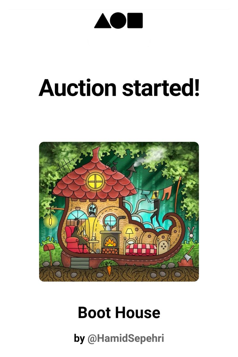 HamidSepehri7's tweet photo. 🔴🔥AUCTION IS LIVE🔥🔴

Amazing @RealKatoOG started the auction for my last available piece on FND "Boot House" 🎉🎉
Thank you very much for your support brother 🙌💜
#blamekato

Current Bid: 0.15Ξ
Link 👇 https://t.co/TkcPVMHD1A