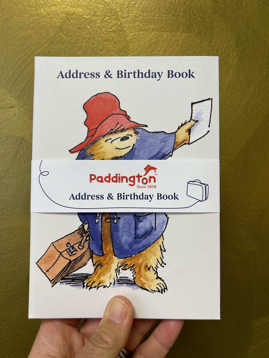 destined4home's tweet image. Handy all in one book for both Addresses &amp;amp; Birthdays 
#birthdayandaddressbook #addressandbirthdaybook #addressbook #paddingtonbearaddressbook #paddingtonbear #giftshopleith #ScotlandLovesLocal #constitutionstreet #leithgiftshop #loveleith #leith #leithshopping #edinburghshopping