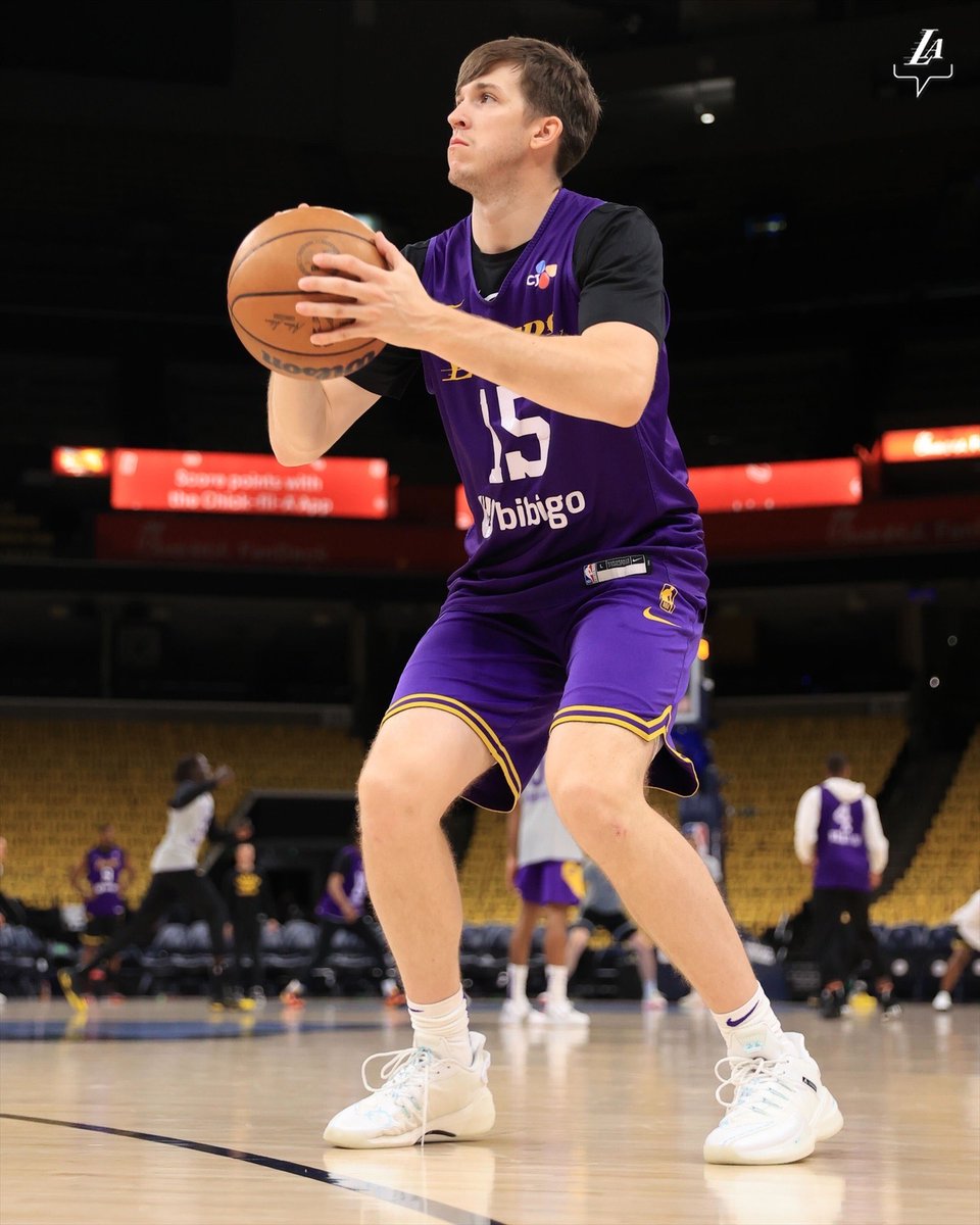 Lakers's tweet image. Eyes on Game Two.