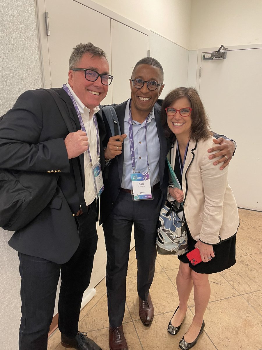 MelissaSLuce's tweet photo. Spotted at #asugsvsummit -  @GatesUS leadership between many packed sessions and meetings. So proud to work with these visionary, outcome driven optimists! https://t.co/l7bgAu8Kxi