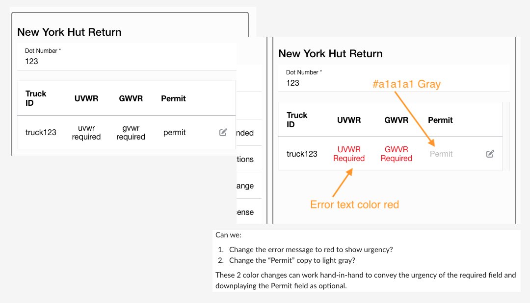 pixelpuncher's tweet photo. Inherited another project. Trying to make small UX improvements as I see fit using colors. #uxdesign https://t.co/JsDnF1IEhE