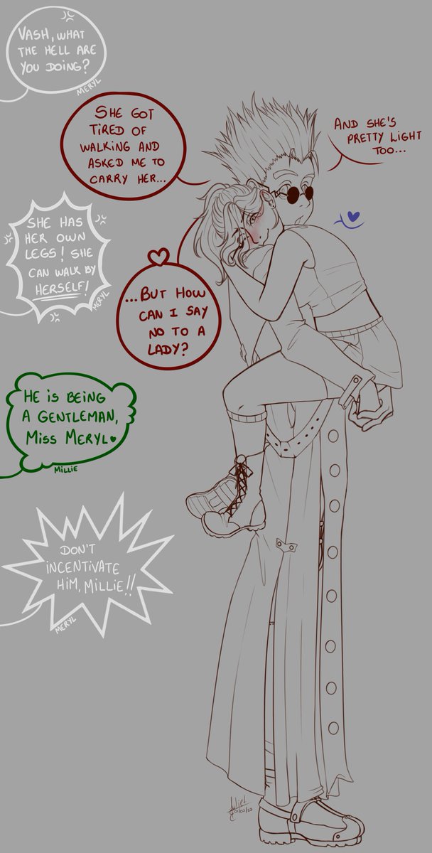 MoonianDrawings's tweet photo. I need to draw more Vash to be fair... https://t.co/aAKDIE1LvW