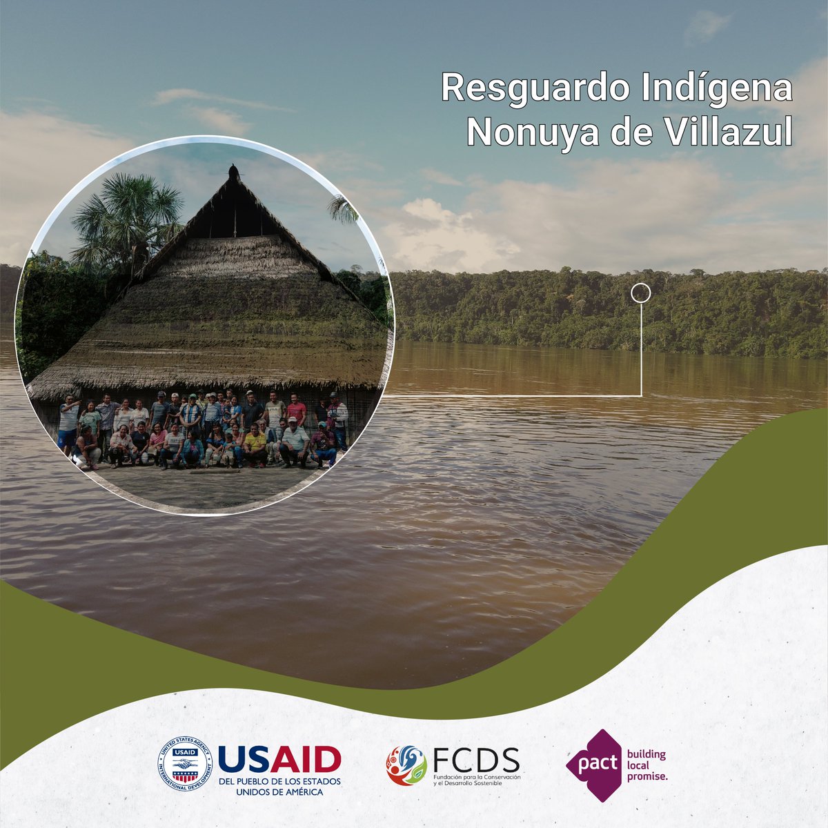 FcdsOrg's tweet photo. En el resguardo Nonuya Villazul conviven 5 pueblos indígenas en armonía🌳
Con el apoyo de #SCIOA, más de 380 personas de la comunidad participaron en actividades que fortalecen las capacidades de su resguardo, permitiéndoles enfrentarse a nuevos retos (Abrimos 🧵) https://t.co/YmlXLuQgEe