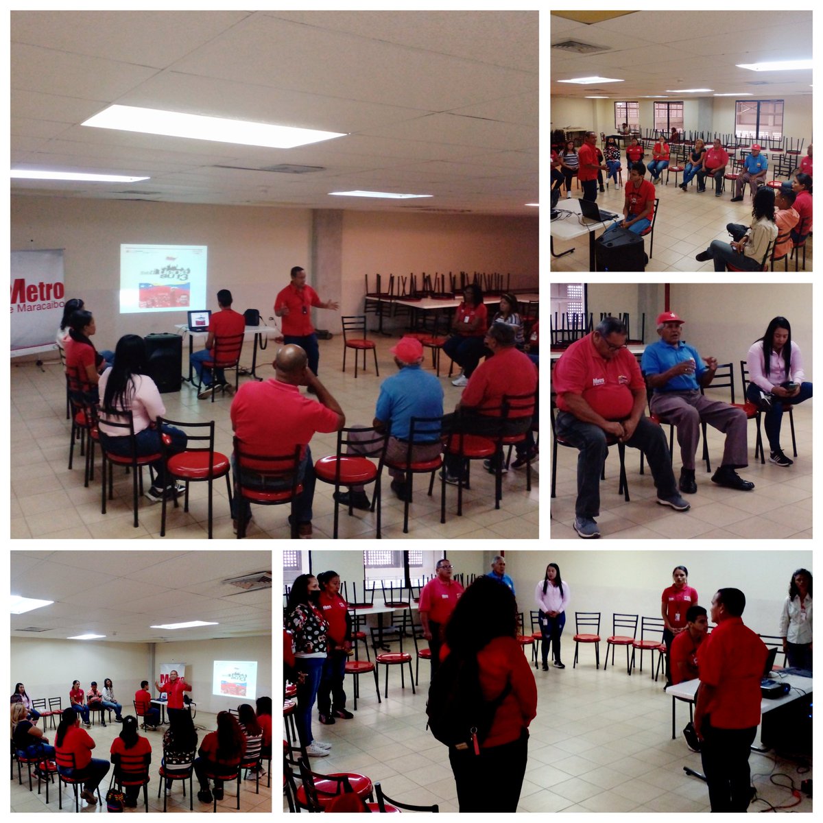 🇻🇪🚩 #RevoluciónÉtica Conversatorio denominado "Todo 11 tiene su 13, Restitucion de la Dignidad" dirigido a la clase obrera de la Empresa Socialista Metro de Maracaibo <a href="/NicolasMaduro/">Nicolás Maduro</a> .<a href="/dcabellor/">Diosdado Cabello R</a> <a href="/PartidoPSUV/">PSUV</a> @TransporteGobVe @rvaraguayan <a href="/MetroMaracaibo_/">Metro de Maracaibo</a> <a href="/AmeliachPSUV/">Francisco Ameliach</a> 🚩🇻🇪
