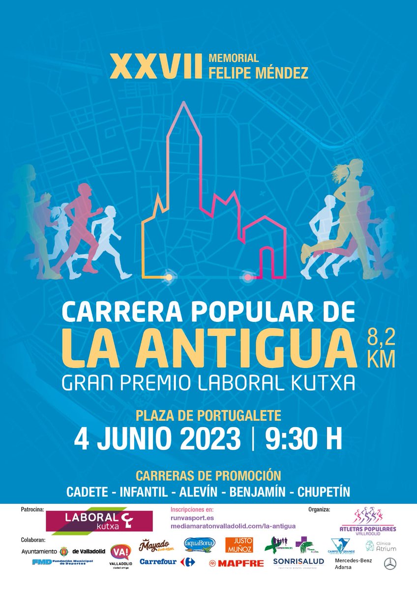 AtletasPopVall's tweet photo. Gracias por seguir ahí👇🏻
@LABORALkutxa
@AyuntamientoVLL
@DeportesVLL
@MAPFRE
@AdarsaMercedes
@TiendasJM
@farmaciadeanca
@FarmaRunners
@sonrisalud_es
@CarrefourES
@CocaCola_es
#PanMayado
#ClínicaAtrium
#VeterinariaCampoGrande https://t.co/cBSkAUnqMi