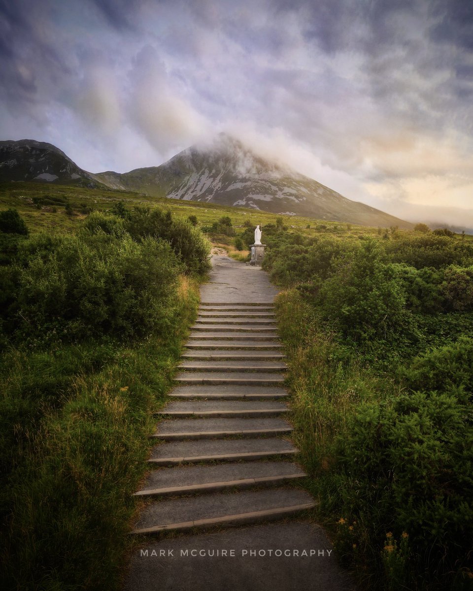 MarkMcGuire_Irl's tweet photo. Ireland’s most famous mountain.. Croagh Patrick on the Wild Atlantic Way in Mayo.. https://t.co/H53vl4Khsi
