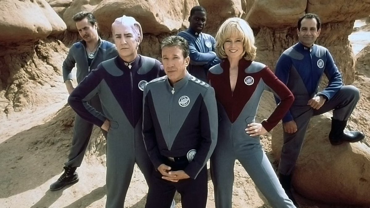 empiremagazine's tweet photo. The Galaxy Quest TV series is back in development... this time at Paramount+.

See more: https://t.co/CvOtsewuac https://t.co/smxKXAt3Wq