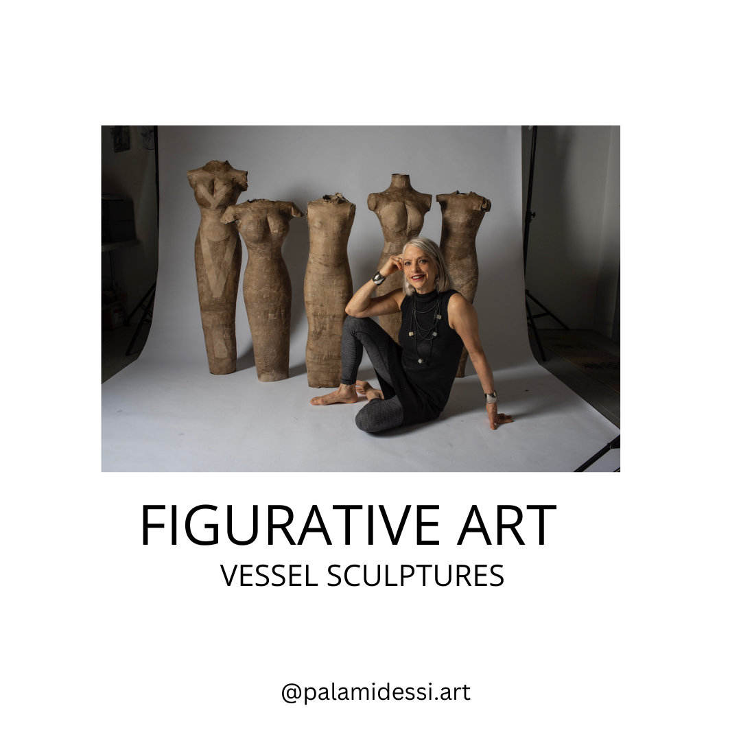 With my VESSEL grouping.

All SOLD.

I am happily busy in my studio building new VESSEL families.
.
.
.
.
 .
.
.
.
. #vesselsculpture
#cartapesta
#collectoritem
#oneofakind
#Figurativesculpture
#egyptiansculpture
#minoansculpture
#kouras
#artforsale
#godesses
#sculpturegrouping
#