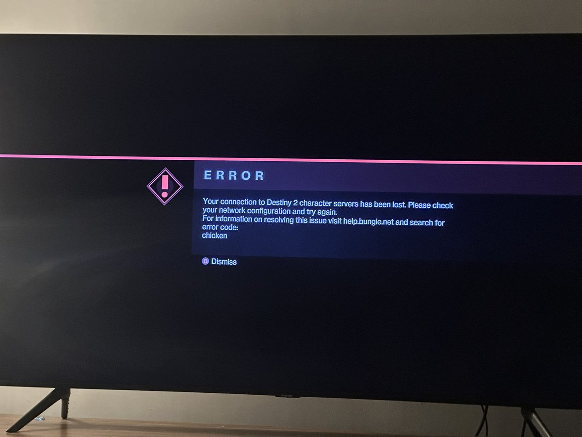 ChefWaddington's tweet photo. @BungieHelp Of course https://t.co/L6DcZUh2Ru