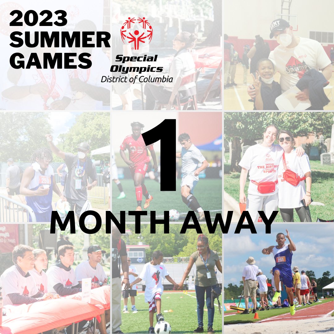 Happy National Volunteer Week! Volunteers are the backbone of the Special Olympics movement. We are so grateful for the thousands of volunteers who propel inclusion for people with disabilities forward year after year.  Volunteers needed this May - sign up on our website today!