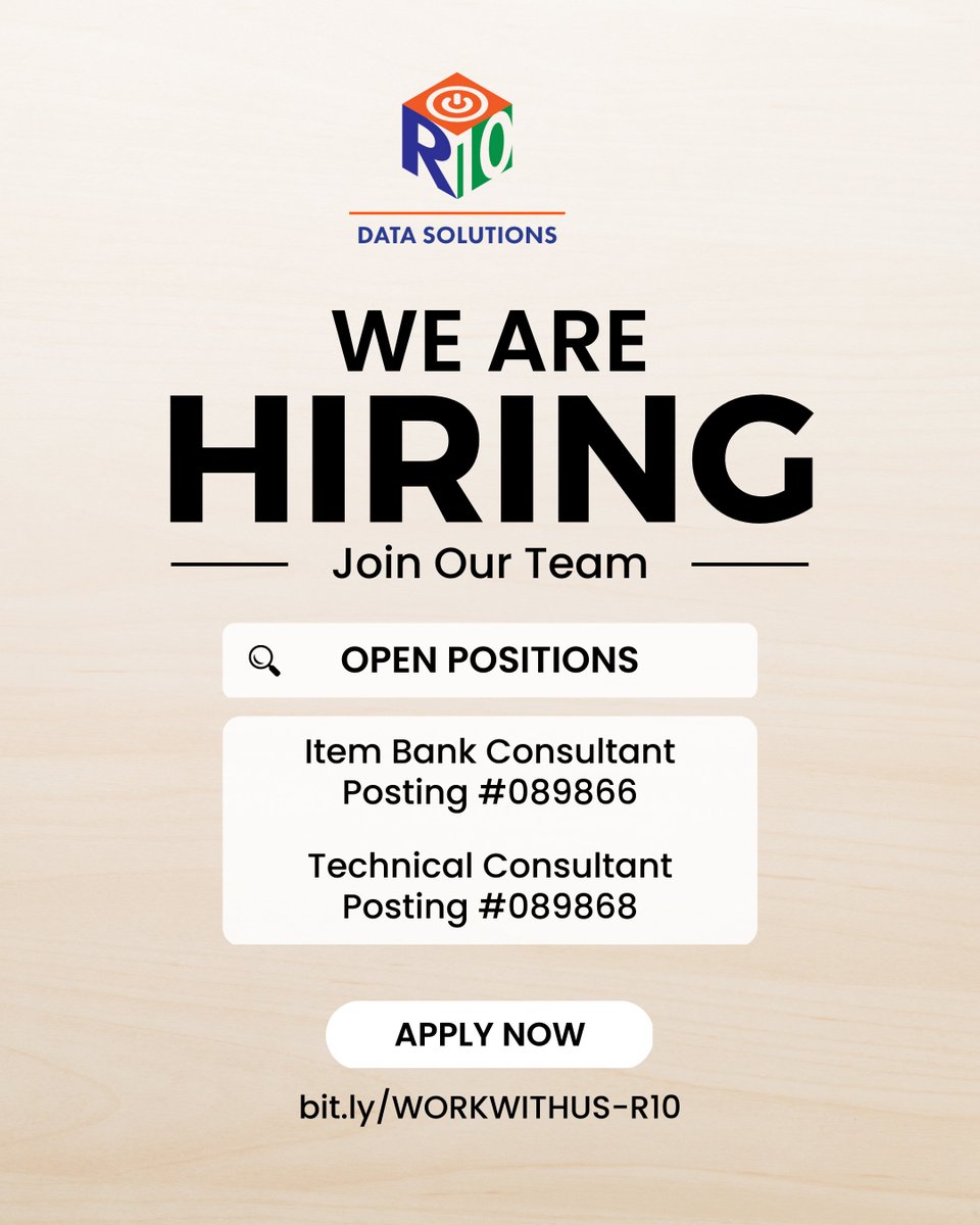 region10data's tweet photo. Join our team! Click for more information https://t.co/Nvx6KBnJu3 https://t.co/XyhVPJ0TNI