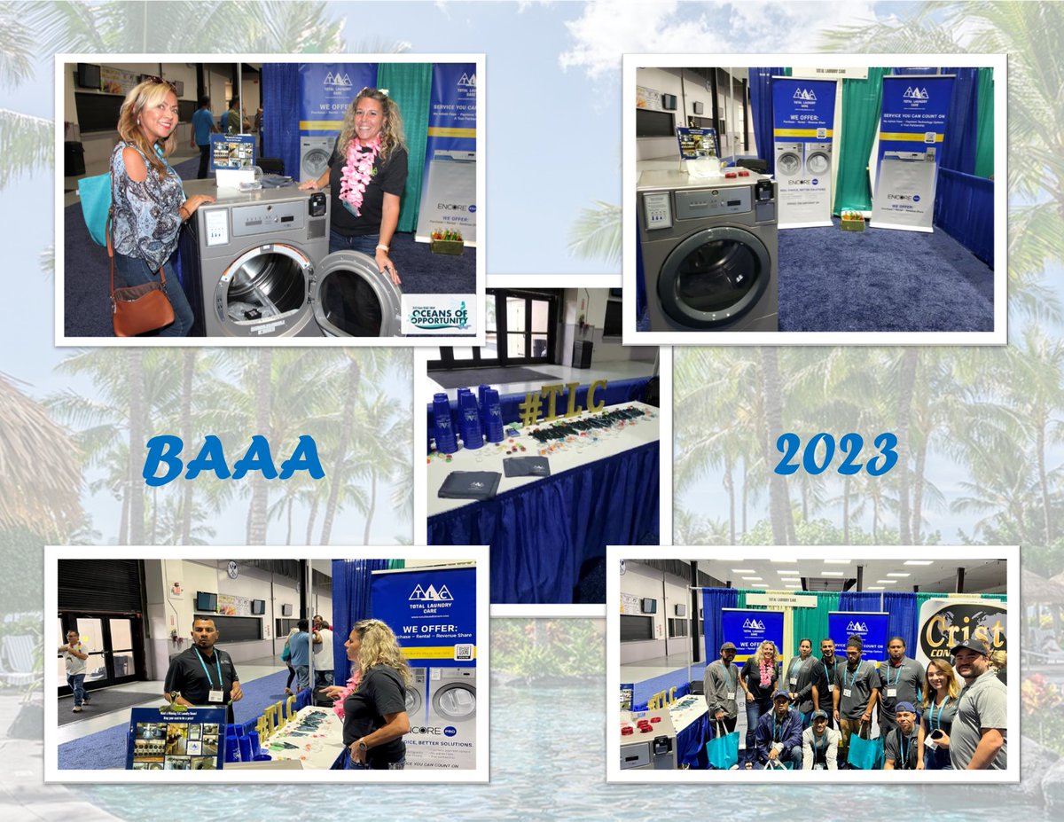 We had a great time at the BAAA Trade Show!  Thanks for Stopping by our booth! 

#totallaundrycare #Encorepro #multifamilylaundry #BAAA