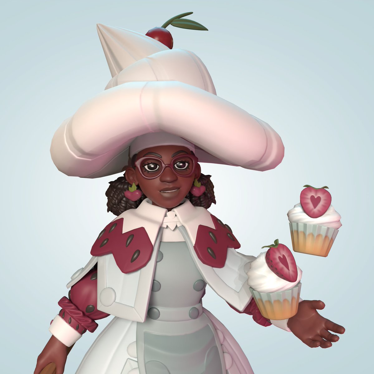 LilyDeBonis's tweet photo. Been craving cake all week for some reason! 🤔🍰

I was hit by a burst of motivation last week to put the finishing touches on this project! Concept by @eriartdotnet https://t.co/BfnJCrsjWB