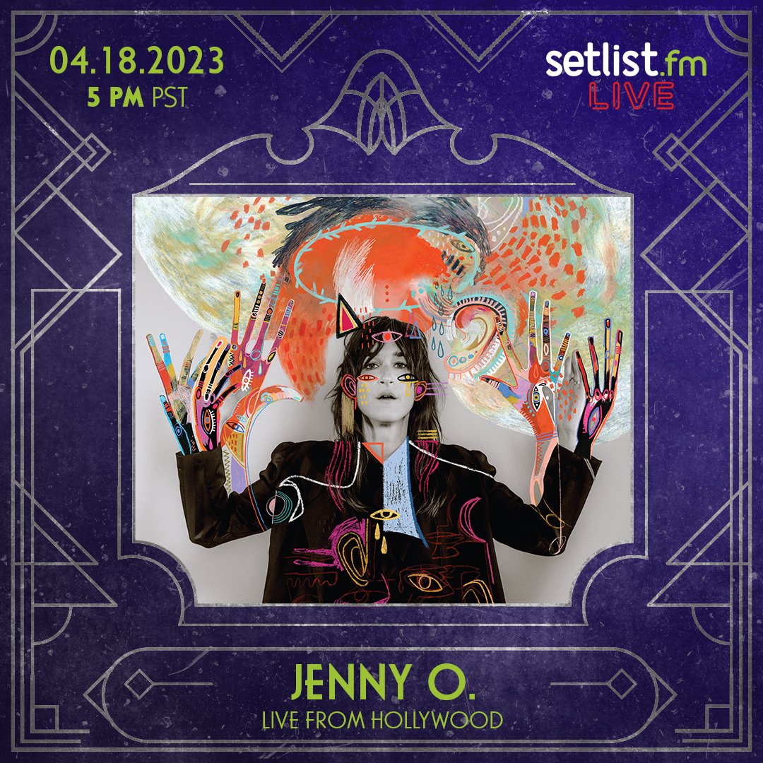 MamaBirdRC's tweet photo. Don't miss @jjjennyo &amp; band LIVE from Hollywood 2day for @setlistfm!

🌈 today at 5pm PT at https://t.co/jSfTs8tV9J 🌈 https://t.co/ToVvgvBTcZ