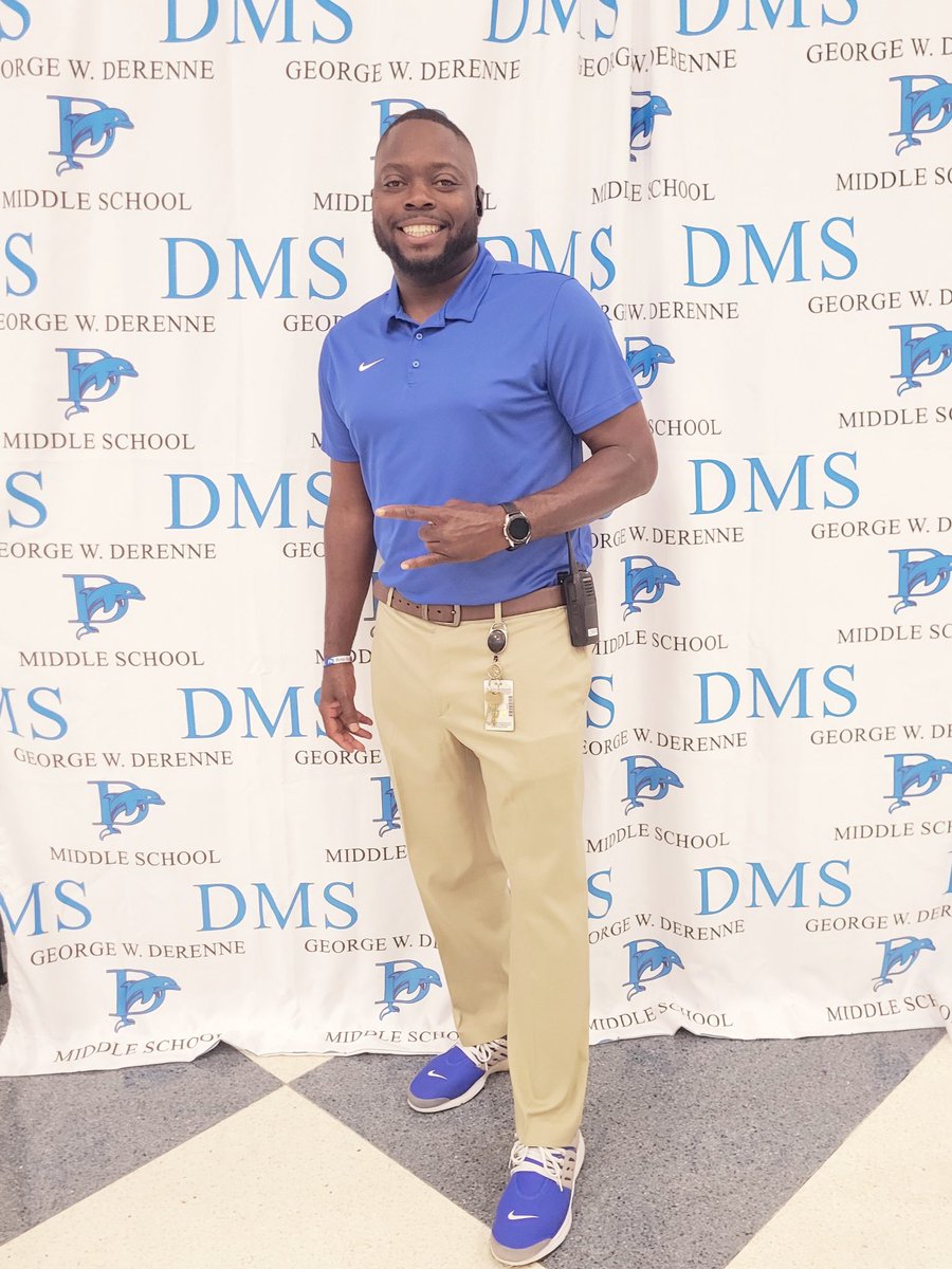 Congrats are in order to Mr. Orr!
He is taking over as the New Head Football Coach here at DMS. Orr has coached the last 6 years on the high school level as Defensive Line/ LB coaches. Coach Orr is extremely excited to embark on this new opportunity to lead the Dolphins. 🥳💙🐬