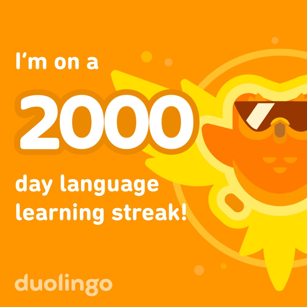 Learn a language with me for free! Duolingo is fun, and proven to work. Here’s my invite link: invite.duolingo.com/BDHTZTB5CWWKTA…