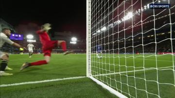 Former Chelsea keeper Thibaut Courtois with an outstanding save. 🧱”