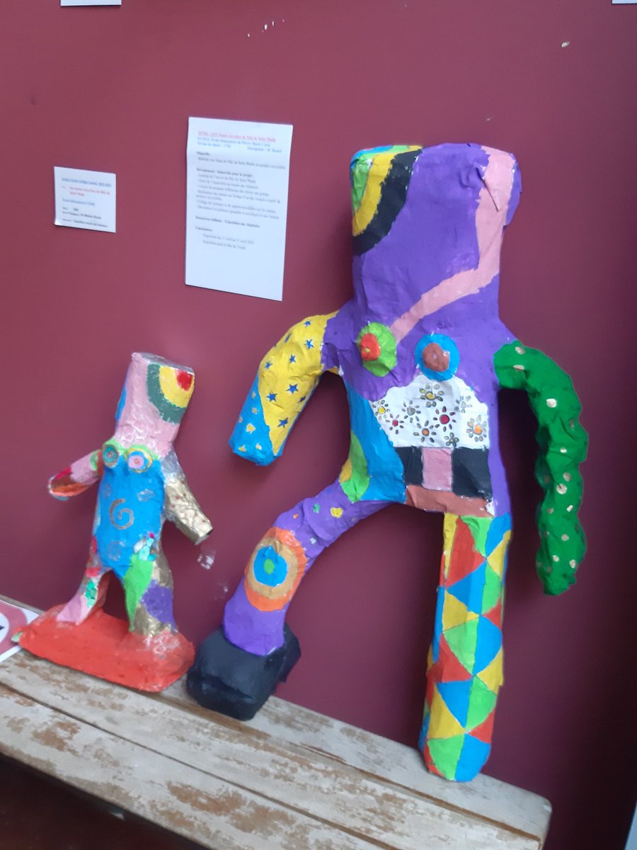 ManuelleLambert's tweet photo. Exposition des productions en arts visuels des élèves du réseau d'Éducation prioritaire Toulouse Lautec, Toulouse Nord. Bravo aux enseignants et aux élèves de la maternelle au collège. #HG5 #DSDEN31 #Citééducative https://t.co/bG6s4xNrYQ