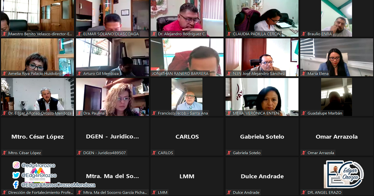 Edg4rOrozco's tweet photo. En las #EscuelasNormales de control estatal continuamos con las reuniones semanales de trabajo, dialogamos con las directoras y los directores respecto a los procesos académico-administrativos de mejora continua. @Sesyn_edomex @DGENedomex @normalistasomos https://t.co/GUH6YyOFaH