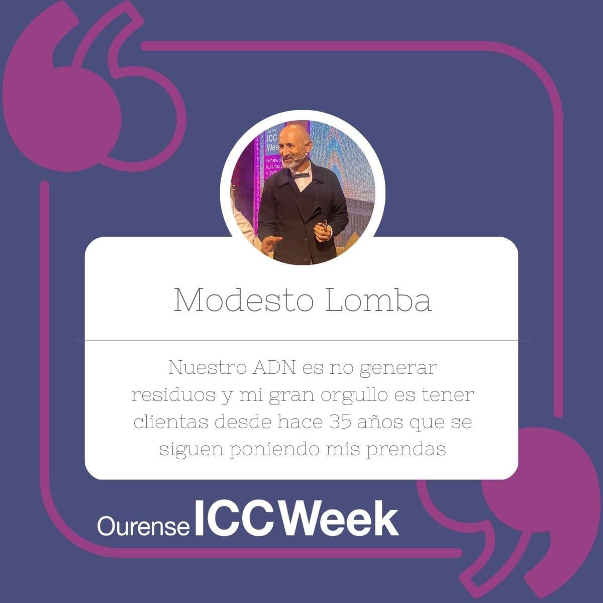 Ourenseiccweek's tweet photo. ¡Qué importante es crear con sentido y perdurar en el tiempo con esa visión! #ModestoLomba, nos deja esta frase tan significativa.
#Ourenseiccweek #Creativity #culture https://t.co/t9rJgYnMF9