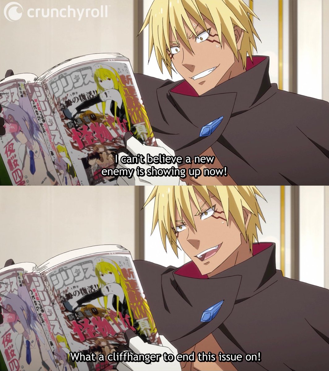 Veldora loves a good manga! 📚