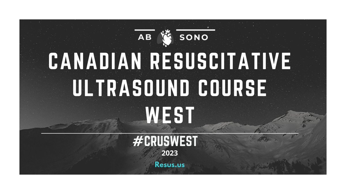 UAlberta_Sono's tweet photo. CRUS-West 2023 is open for registration! In this 4th iteration in Western Canada, we are busting out the best &amp; brightest educators to maximize your learning. September 21 &amp; 22, 2023 in Edmonton, Alberta. Spots are filling fast: https://t.co/j9pcLPBHYj #POCUS #CCUS @UAlberta_ICU https://t.co/EPl0RuYd6J