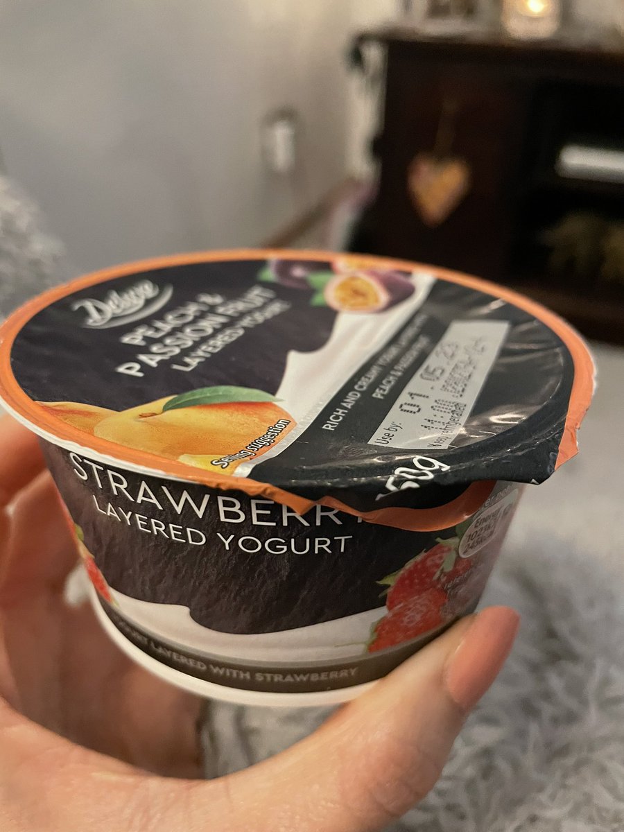 Loubymg's tweet photo. @LidlGB I’ve been miss sold 😂 so this isn’t what I thought it was? #yogurt #deluxe https://t.co/DvKKEHI6WX