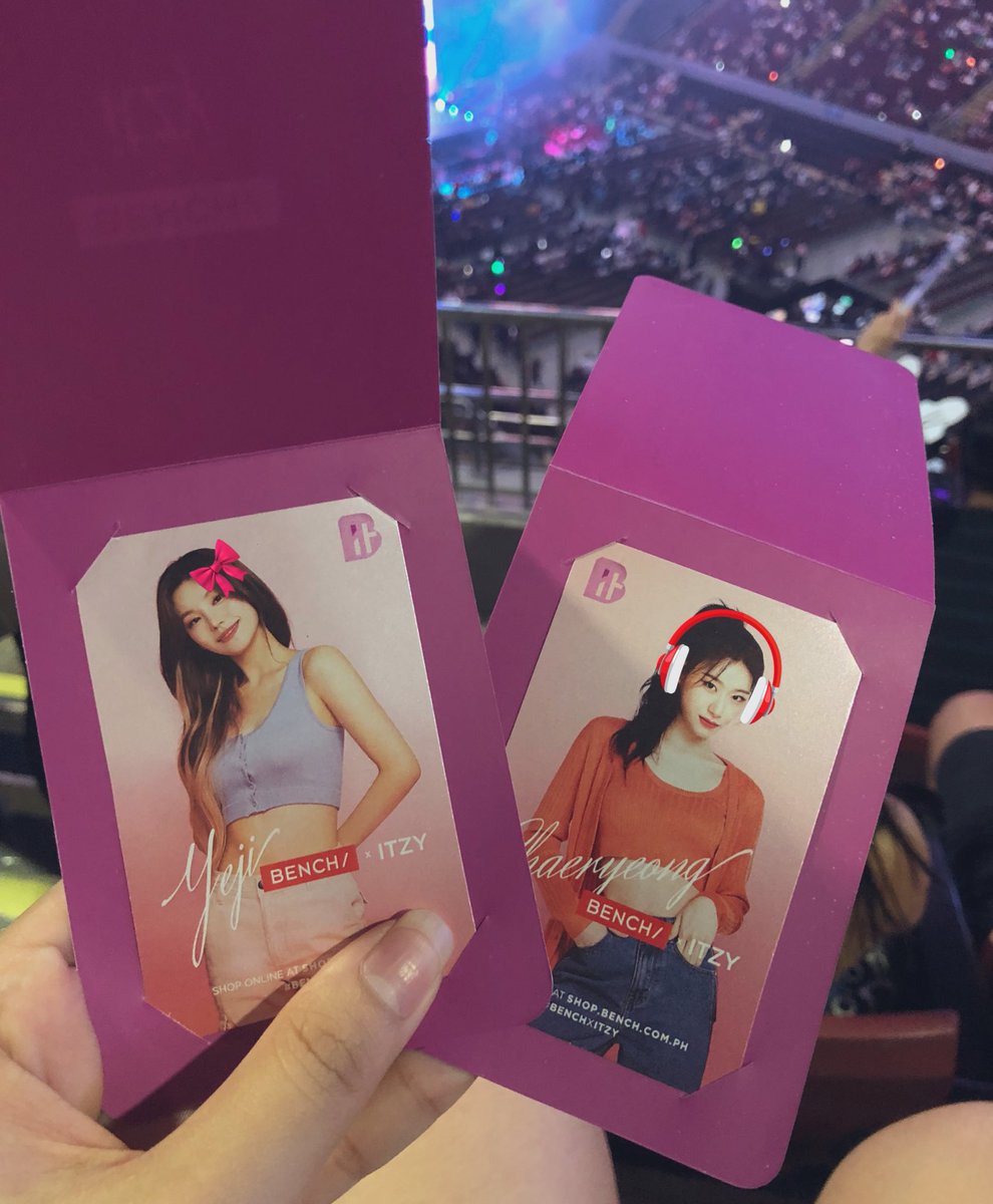 WTS LFB PH ONHAND 

! Interest check !

ITZY Yeji and Chaeryeong Bench Benefit PC

- sold as set
- qyop
- mint condi
- Sta. Rosa Laguna

{wts lfb ph ic itzy yeji ryujin chaeryeong lia yuna bench pc benefit for sale}