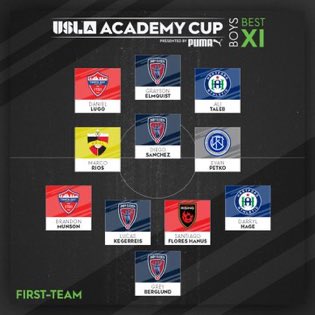 BerglundGrey's tweet photo. Honored to be named to the Best XI for the @USL_Academy Cup! Very happy to represent @IndyEleven and thankful for those who helped me get there! https://t.co/Qplm5wAzKY