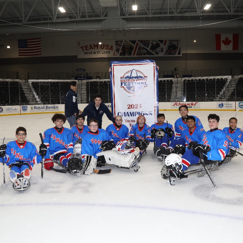 usahockey's tweet photo. Champions were crowned across twelve divisions to conclude week 2 of the @Toyota - USA Hockey #DisabledFestival!
Full list of champions ⤵️