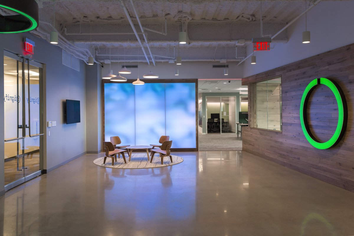 ColorKinetics's tweet photo. At the new, stunning #Signify #office in Bridgewater, a multi-brand #energyefficient #LED #lightingsystem from Signify - including #ColorKinetics #lightingsolutions - was designed to support the well-being of employees. 🏢 👉 https://t.co/GWJOs1J3YK https://t.co/q7UOiJKjY0