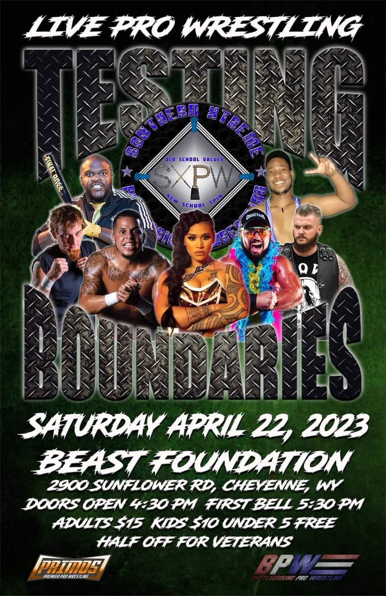 pillars_destiny's tweet photo. #ThePillars are coming #Wyoming....
#PillarsOfDestiny #ThePillarsShallNeverFall  #HeadsWillRoll 💀 #OblivionAwaits #SXPW #MountianMen #BlackHorseman #Fur #Cheyenne #AEW #TikTok #Savages #ProWrestling https://t.co/w8431Jl9Ma