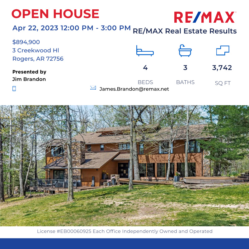 JimBrandonAgent's tweet photo. Beautiful home at 3 Creekwood Hl, Rogers, AR 72756 for sale. Call me to learn more  (479) 271-9595.

Click here for details:
https://t.co/Cf3In0M3zb https://t.co/7KN3bNOkd3