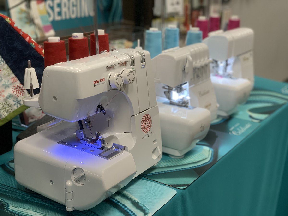 mrsewingmachine's tweet photo. This class takes the fear out of working on a serger! This class is great for beginners as you will learn how to thread your serger, adjust tensions, and how set up for a three-thread and a four-thread overlock stitch. Join us on 26 April at 4:30 PM!

https://t.co/WeG6gDMFT5 https://t.co/nPqAzmIbZG