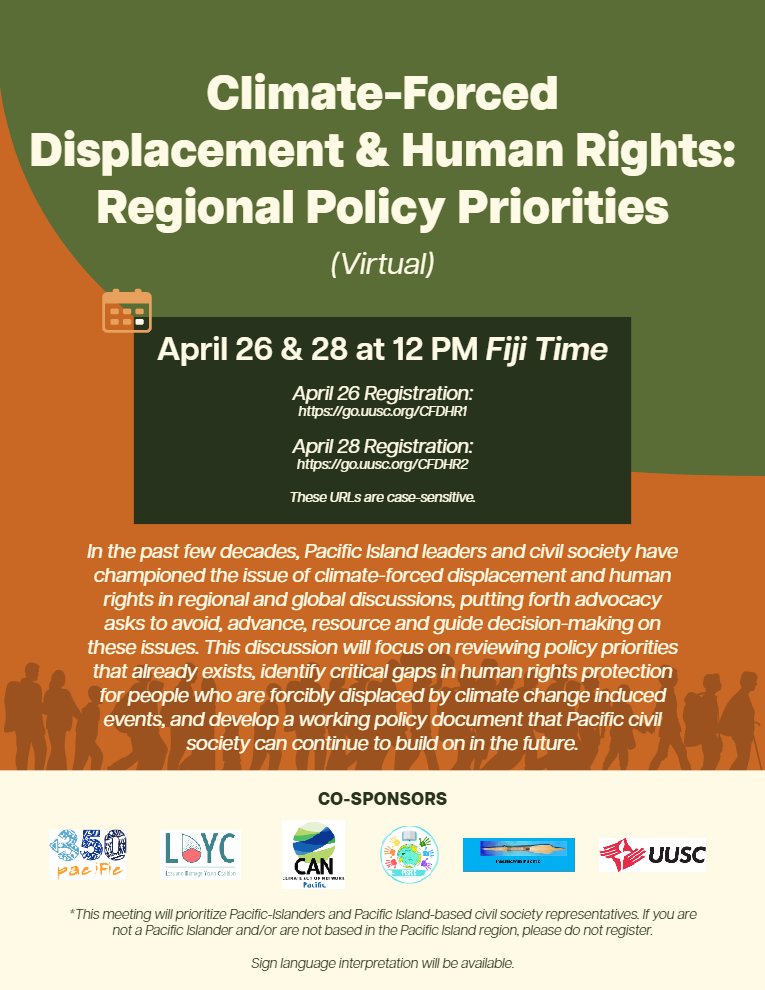 PacificWIN's tweet image. #ClimateMigration #ClimateDisplacement #PacificFono  @Pacific_2030 @FijiCouncil @VaniCatanasiga @lagiseru @CANPacificIs @cop27pacific @PacificMigrant @unwomenasia @APGF_Greens @NIUELANGUAGE @DIVACOP26 @PacificWarriors @DebbieSingh99 @pangmedia @169degreeswest @UUSC