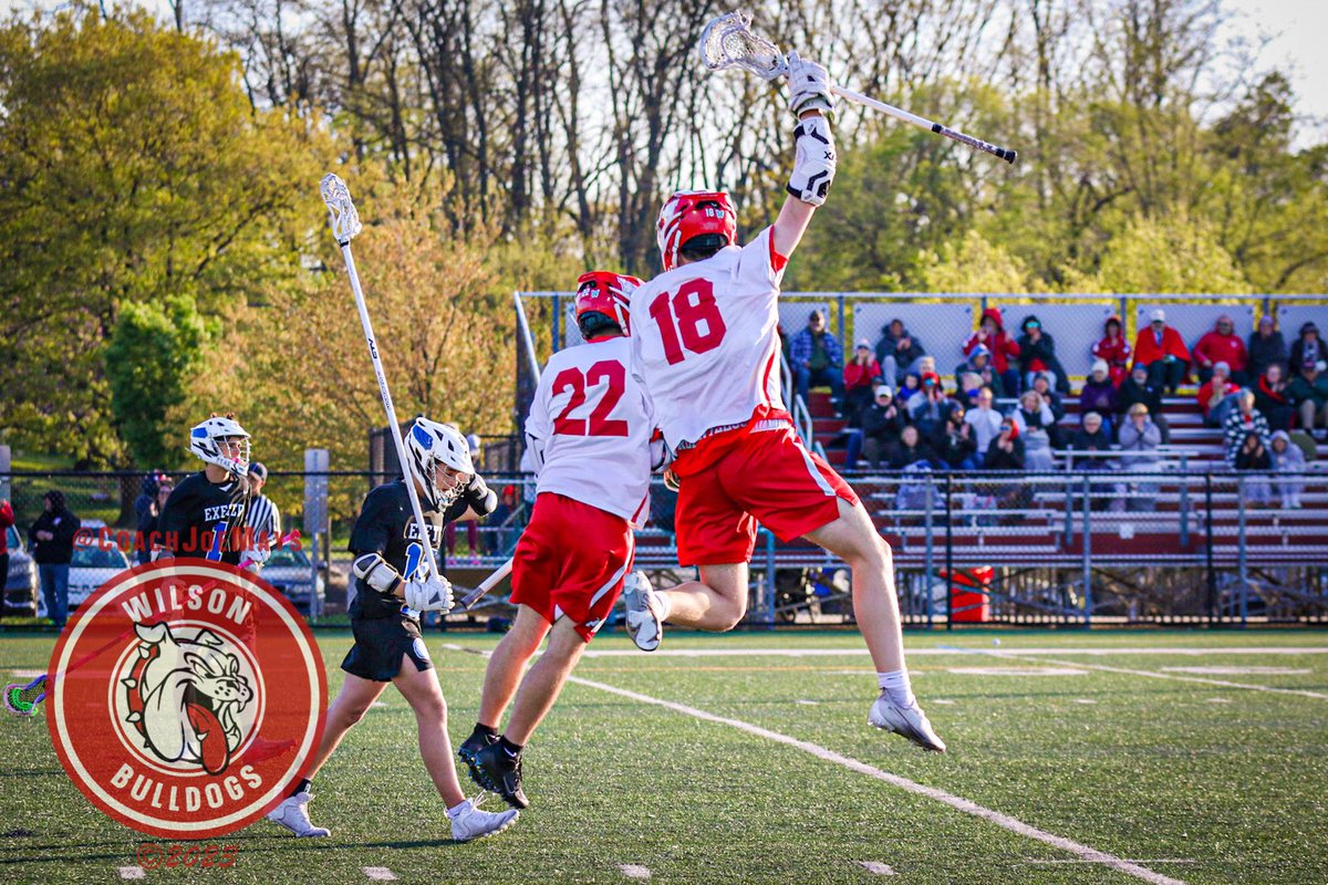 🥍 Phenomenal play in last 10 seconds of 1st half by <a href="/wilsonhslax/">Wilson Lacrosse</a> boys. Deep pass from own end eventually gets to <a href="/cjbrenny22/">Carter Brensinger</a> &amp; Air Brensinger drills it into the back of the net with 2 secs to play. Amazing. #WilsonSD