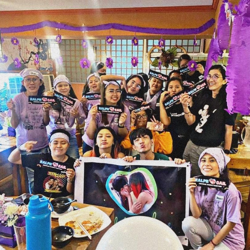 iamb4lyf's tweet photo. Best FANmily! 🥹💜✨

#RalphGail @ralphhmalibunas @struggail
#TeenClash https://t.co/tGHOJBCH8C