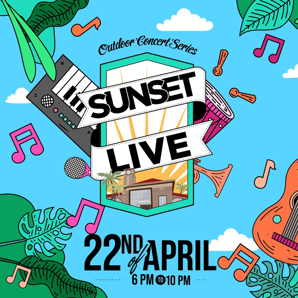 Join us at Sunset Live Outdoor Music Series this Saturday at McAllen Convention Center! 🎶🌅🎸 Enjoy free entry, pet-friendly atmosphere, and fun activities! 🐾🎉 Bring the family and enjoy a night out at Oval Park from 6pm-10pm! 🌇 Free yoga session at 6pm🧘‍♂️