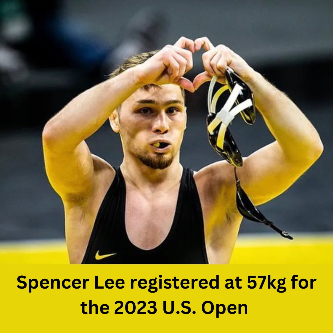 GroWrestling on Twitter "Spencer Lee is all set to compete at the 2023