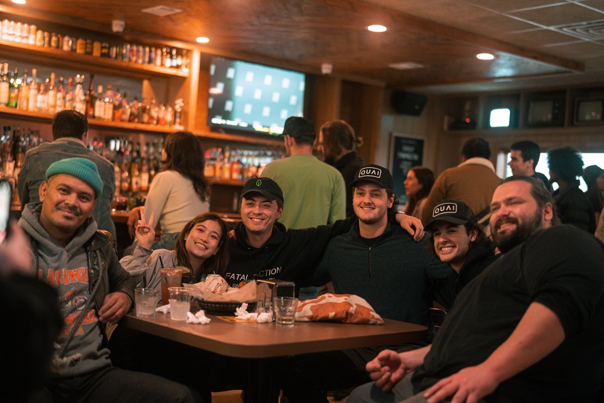 QuaiNetwork's tweet image. Thanks to everyone who joined the @Dominant_Strat team for this month's Quai Community Meetup!

More community events coming soon 👀🫂