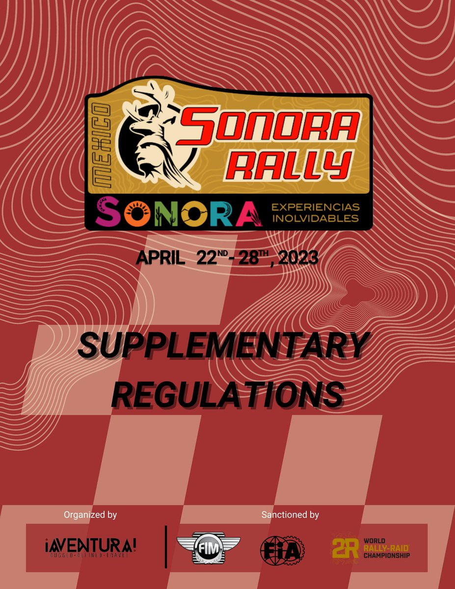 FIMDocs's tweet image. 801_03_Supplementary Regulations_Sonora Rally MEX

Published at: 2023/04/17

fim-moto.com/fileadmin/user…

#FIM #FIMfamily #GrandPrix #MotoGP