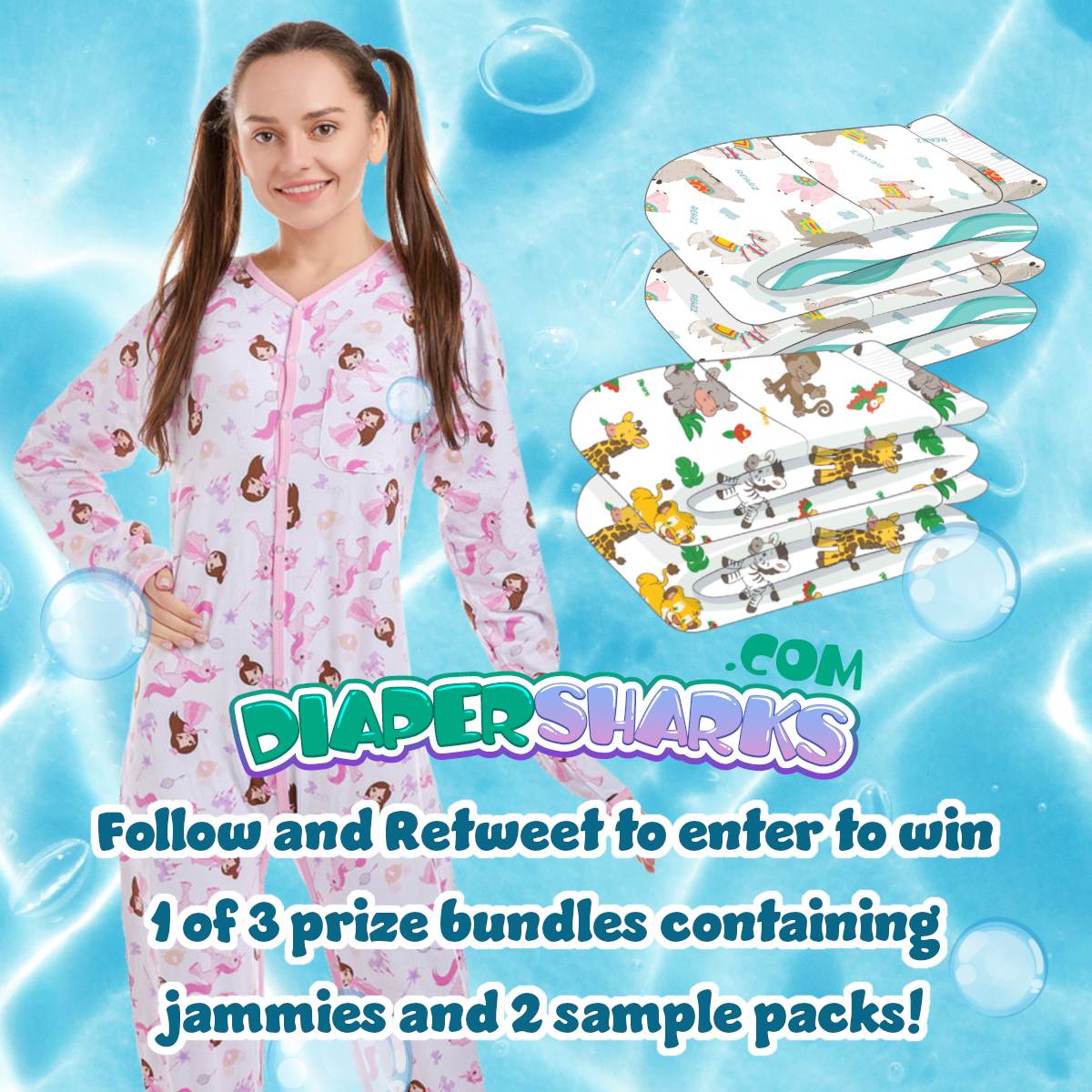 DiaperSharks's tweet photo. We're having too much fun giving our loved followers free stuff! 🦈❤️ So lets do this again! Best prizes so far! 🥳

This one runs from now through Friday at 4 pm EST. You have 72 hours to enter. Simply FOLLOW and RETWEET and you're in the mix!

https://t.co/fhycecSDrD

#ABDL #ABDLDiapers #AdultBabyDiapers #AdultDiapers #ABDLCommunity #DiaperLover #DDLG #AgePlay #AdultBaby #AdultBabies #Rearz #RearzInc #DiaperSharks